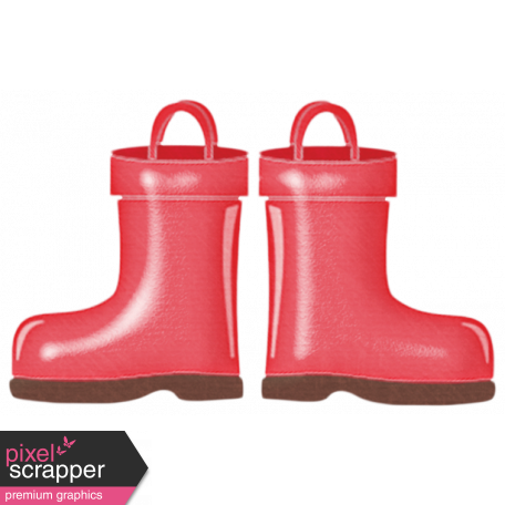 Rain, Rain - Red Rain Boots