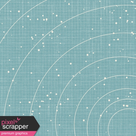 Space Explorer - Solar Rings Grid Paper 