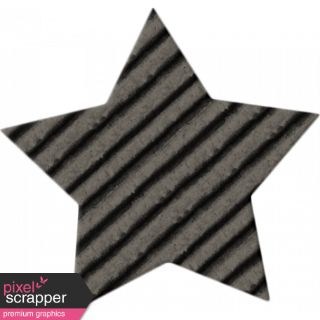 Space Explorer - Cardboard Star Black
