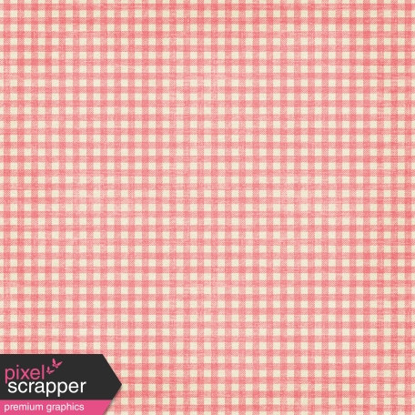 Christmas In July - Gingham Paper - Pink