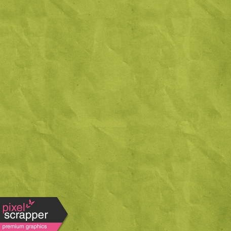 School Fun - Solid Crinkled Paper - Green 