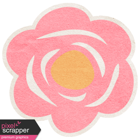 Summer Daydreams - Pink Flower Sticker