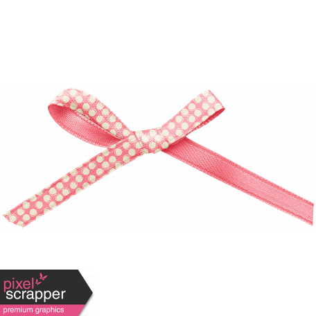 Summer Daydreams - Pink Polka Dot Bow