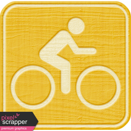 Outdoor Adventures - Recreational Icon Woodchips - Biking