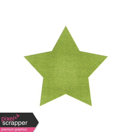 Spookalicious - Green Star Sticker