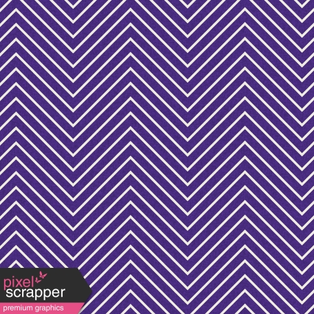 Chevron 03 Paper - Purple & White