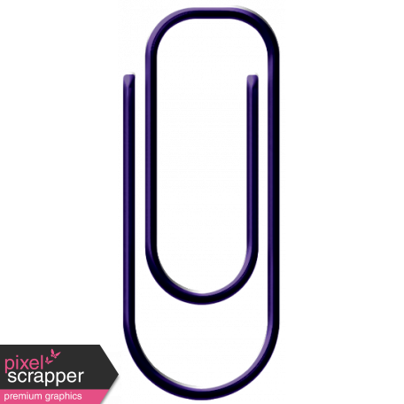 Purple Paper Clip