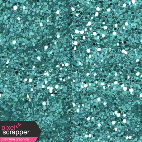 Color Basics Glitter - Aqua