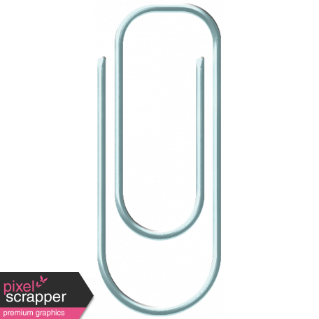 Baby Blue Paper Clip