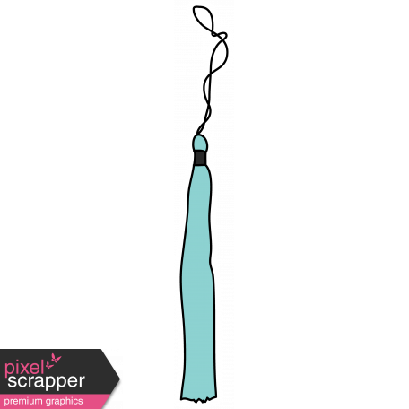 Grad Tassel - Light Blue