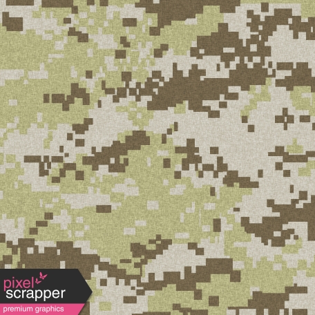 Army Camo Paper 02 - Green