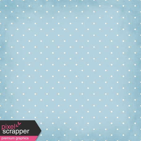 Polka Dots 01 Paper - Blue & White