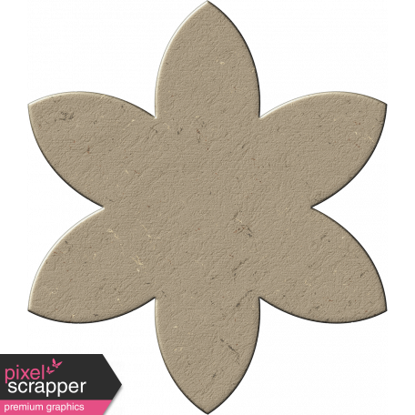 Chipboard Flower 03