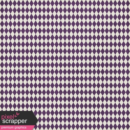 Argyle 09 Paper - Purple & White