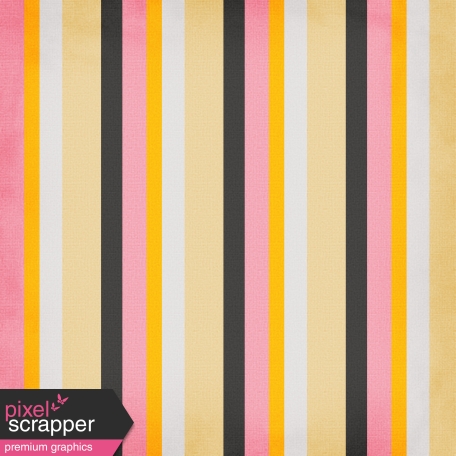 Stripes Paper - Yellow, Black & Pink