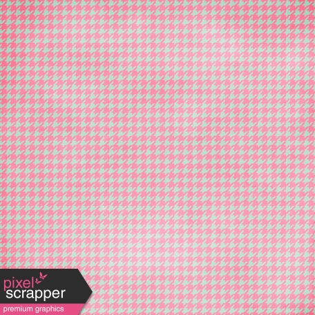 Cambodia Pink Houndstooth Paper