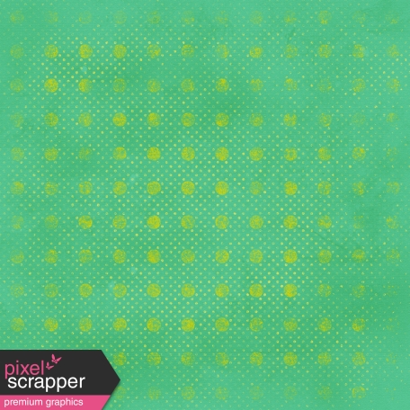 Polka Dots 28 Paper - Teal & Green