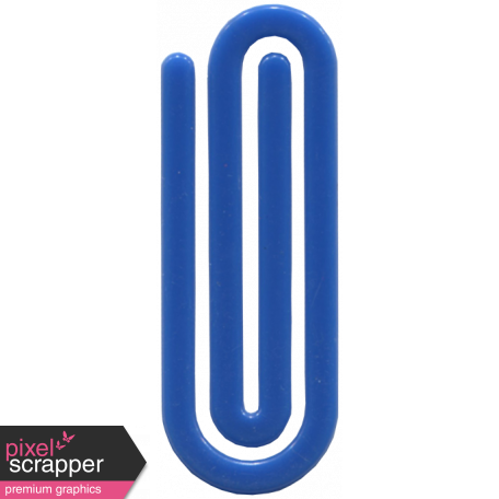 School Supplies - Blue Paper Clip