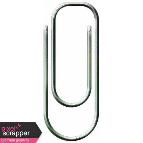 Family Game Night Paper Clip - Light Blue