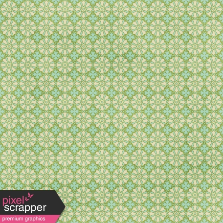 Ornamental Paper - Blue & Green