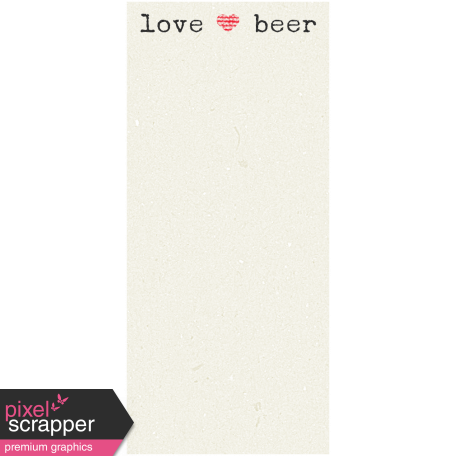 Boozy Beer Journal Block - Love Beer