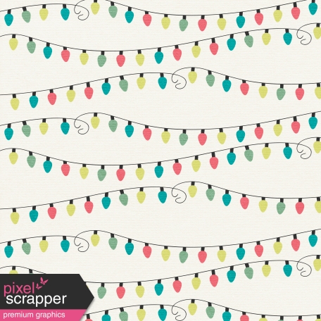 Deck The Halls - String Lights Paper