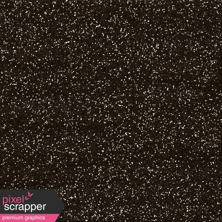 Be Mine - Dark Brown Glitter Paper