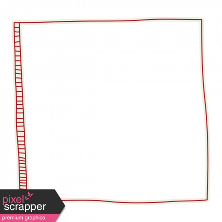 Egypt Wire Frame - Red & White