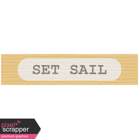 Coastal Label - Set Sail