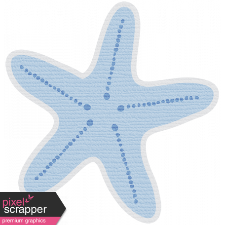 Coastal Starfish - Blue