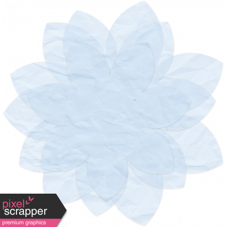Blue Paper Flower - Snowshoes