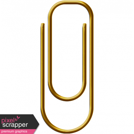 Paper Clip 5 - Yellow