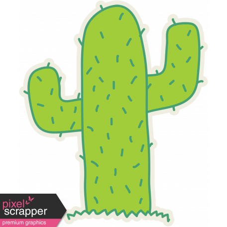 Cactus Sticker - Mexico