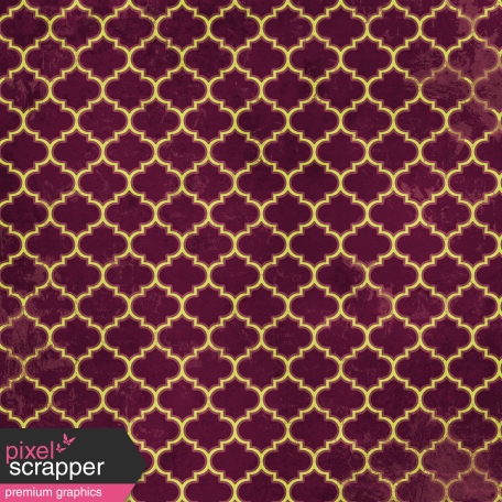 Quatrefoil 06 - Purple