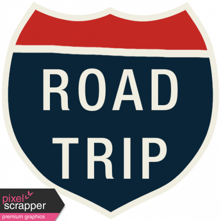 Road Trip - Interstate Road Trip Sticker