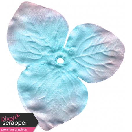 Garden Party Silk Flower - Blue