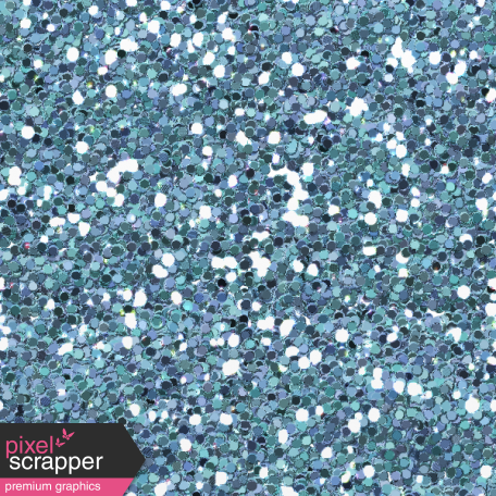 Desert Spring Glitter - Blue