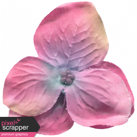 Garden Party Silk Flower - Dark Pink