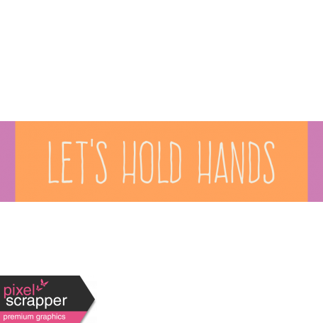 Garden Party Label - Let's Hold Hands