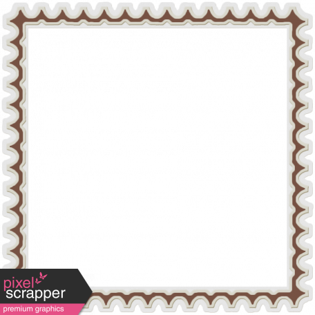 Sweet Moments Stamp Frame - Brown