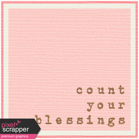 Bolivia Label - Count Your Blessings