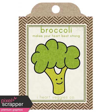 The Veggie Patch Seed Packets - Broccoli