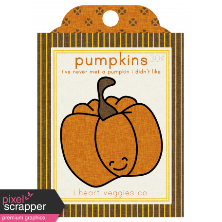 The Veggie Patch Seed Packets - Pumpkin