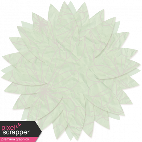 Paper Flower 13 - Mint