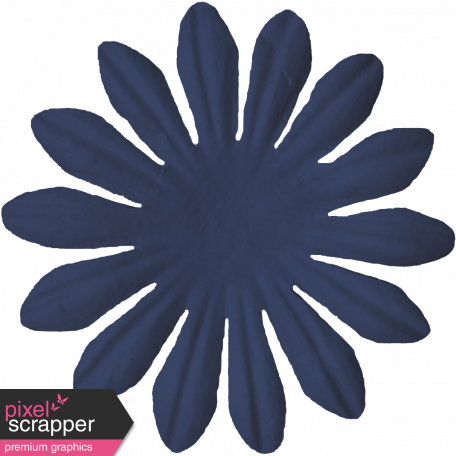 Paper Flower 01 - Blue