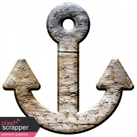 Arrgh! - Wooden Anchor