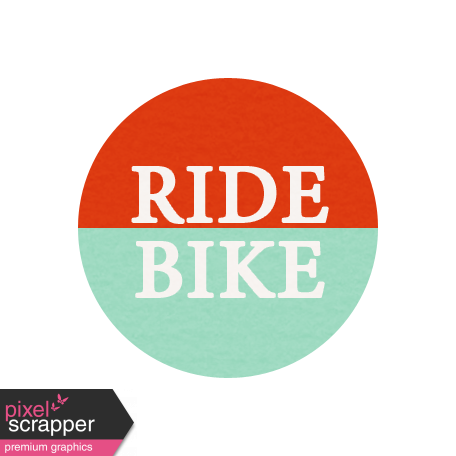 Ride A Bike Word Bits - Ride Bike