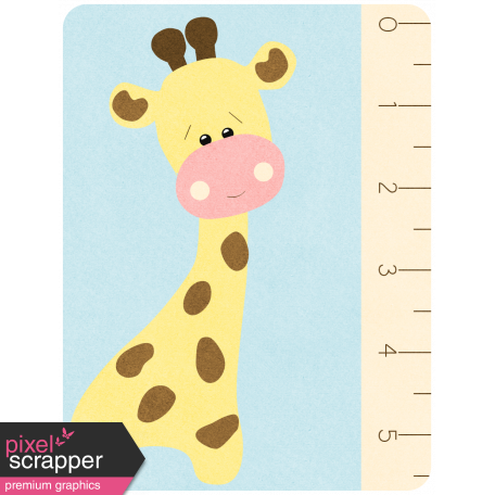 Oh Baby Baby - Giraffe - Journal Card