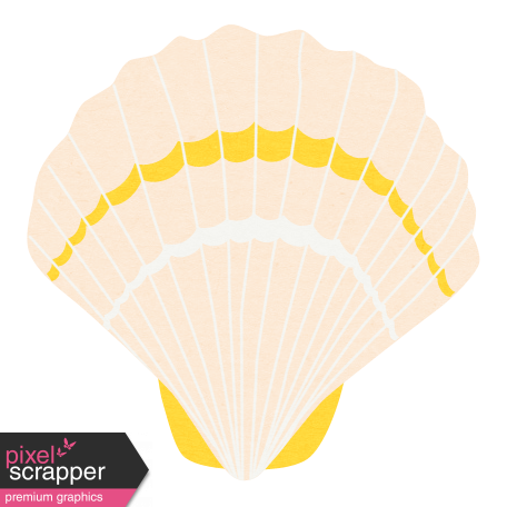 Sand And Beach - Scallop Seashell