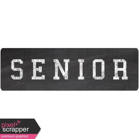 Senior Word Art